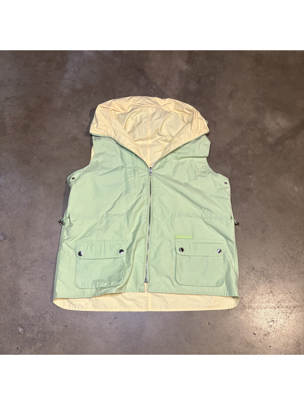 LaurenxRL Reversible Hooded Vest Women Size L